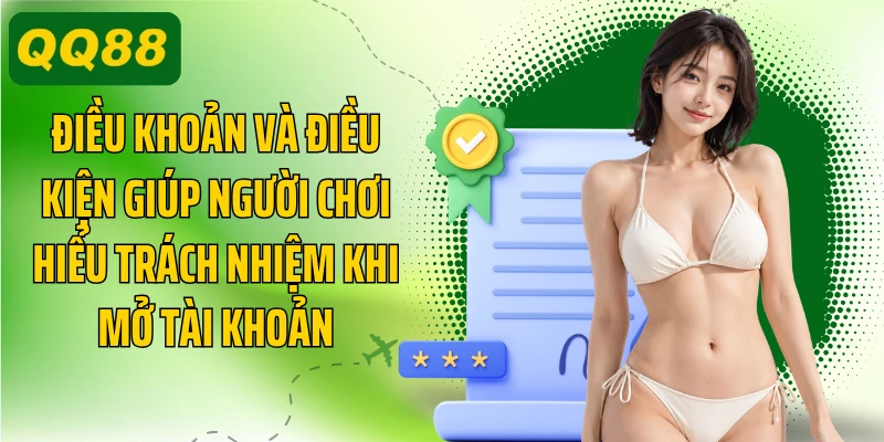 Điều khoản và điều kiện giúp người hiểu trách nhiệm khi mở tài khoản