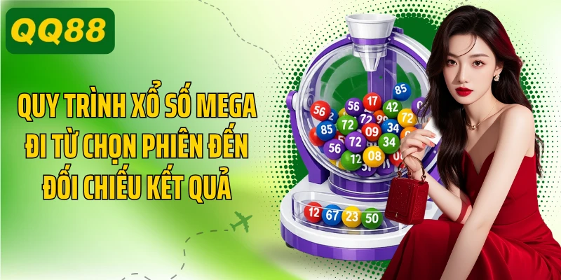 Quy trình xổ số Mega đi từ chọn phiên đến đối chiếu kết quả